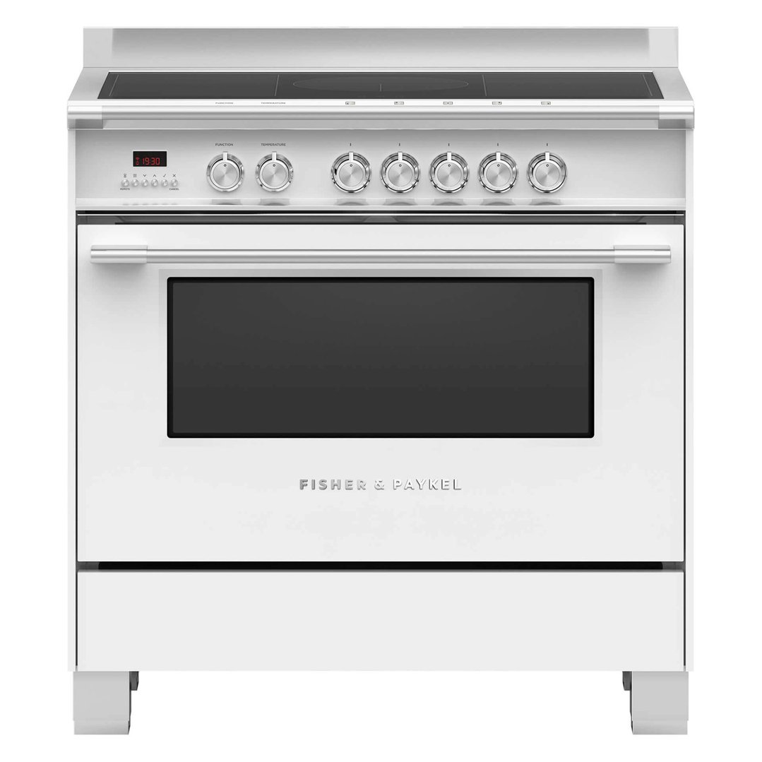 Fisher & Paykel Series 7 Freestanding Cooker, Induction, 90cm, 5 Zones