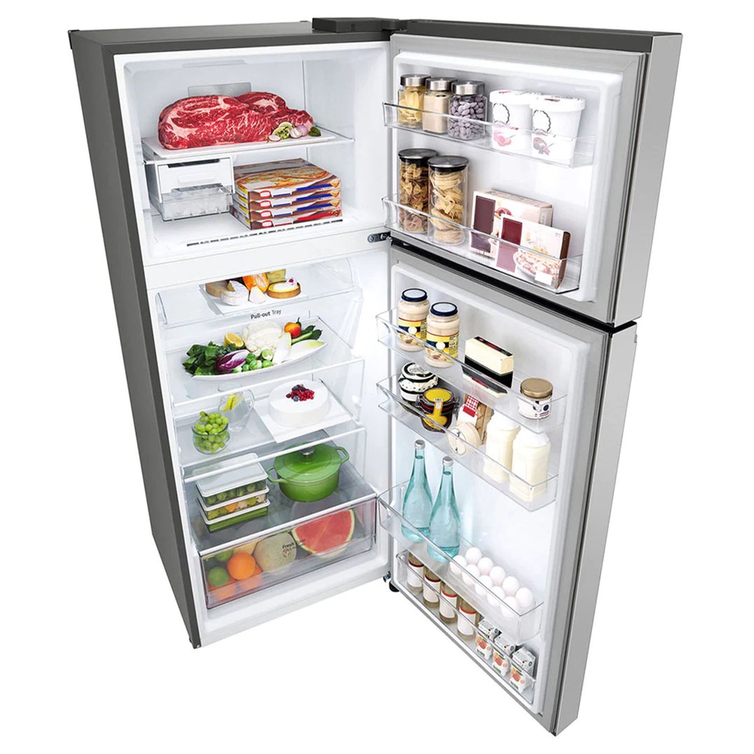LG 375L Top Mount Fridge in Stainless Finish GT-5S