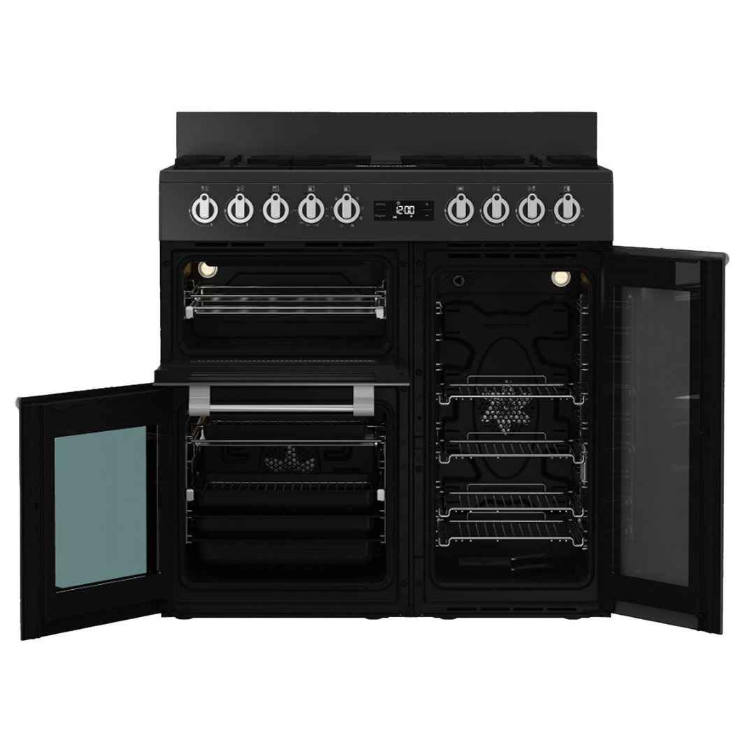 Beko Freestanding Cooker (Multi-functional, 90 cm Triple Cavity with Gas Cooktop) BRC916GMAN