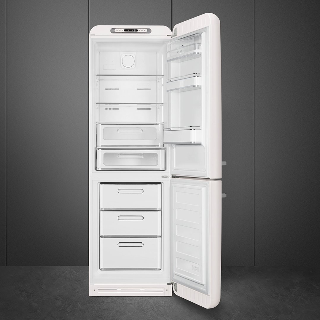 Smeg FAB 32 50’S Style Retro Refrigerator, Right Hand - White FAB32RWH5AU