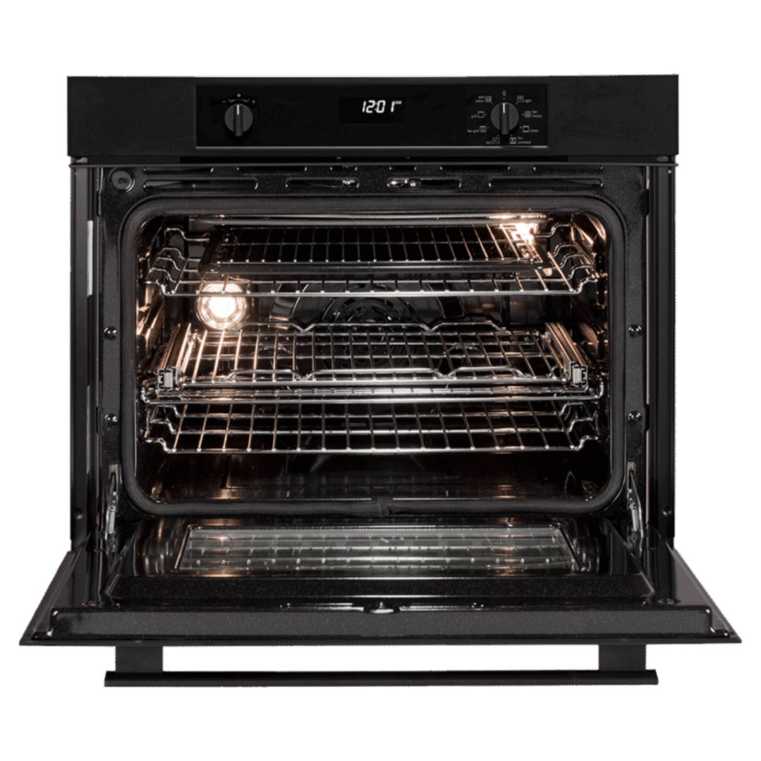 Artusi 75cm Pyro Electric Built-in Oven - Matte Black AO750MBP