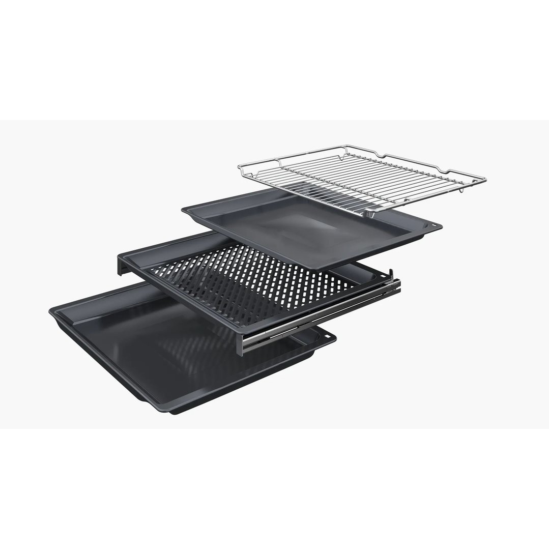 Bosch 60cm Accent Line Multifunction Pyrolytic oven with added steam - TFT Touch display Pro. HRG978NB1A