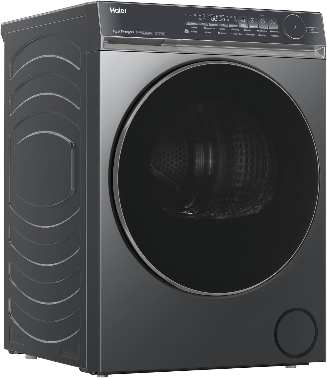 Haier 9kg 500 Series Dark Heat Pump Dryer HDHP90NB1