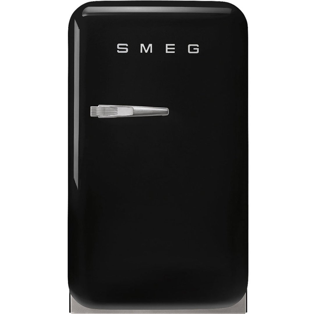 Smeg FAB 5 50's Style Retro Cooler Black FAB5RBL5AU