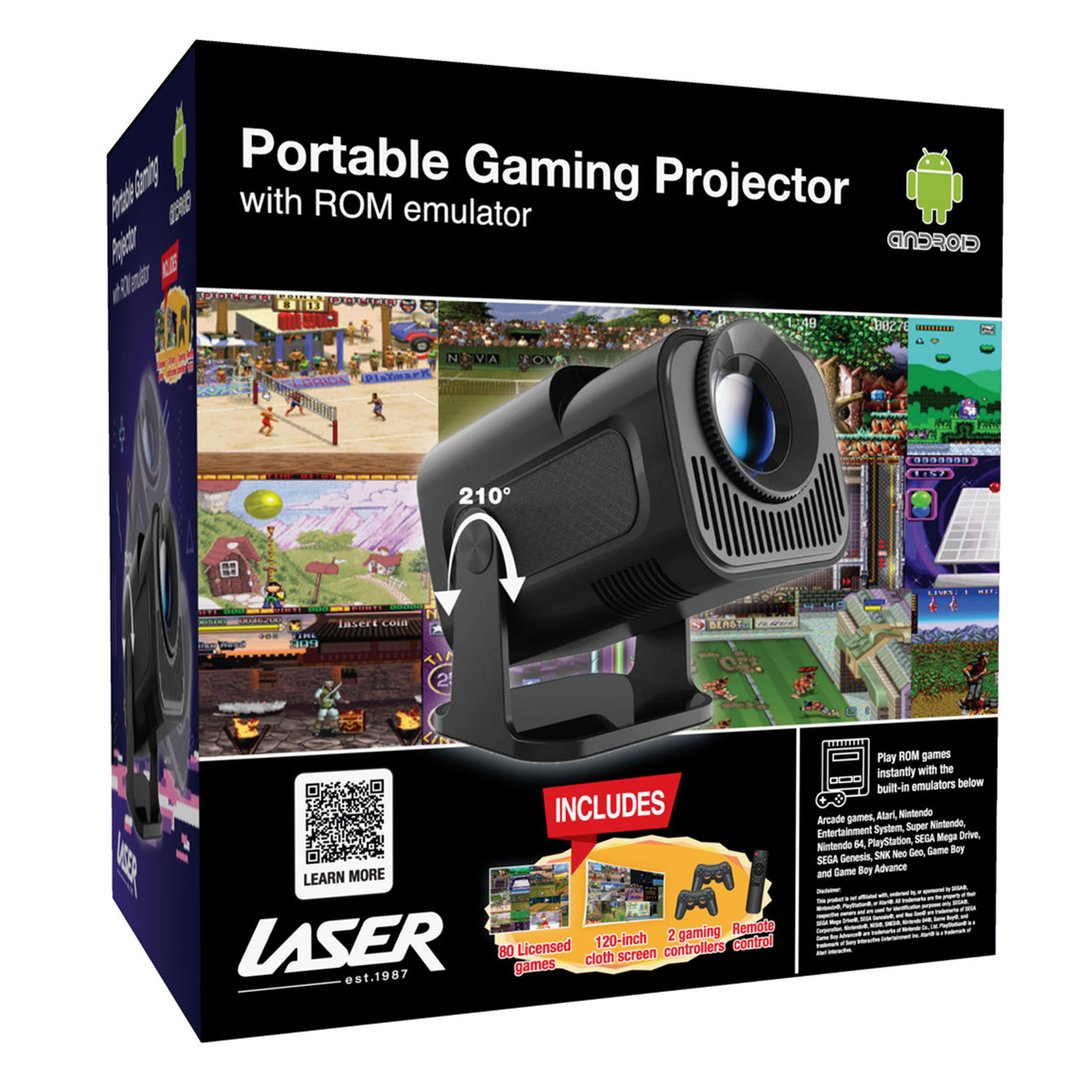 Laser 720P Smart Gaming Projector PJ-GH803B-168