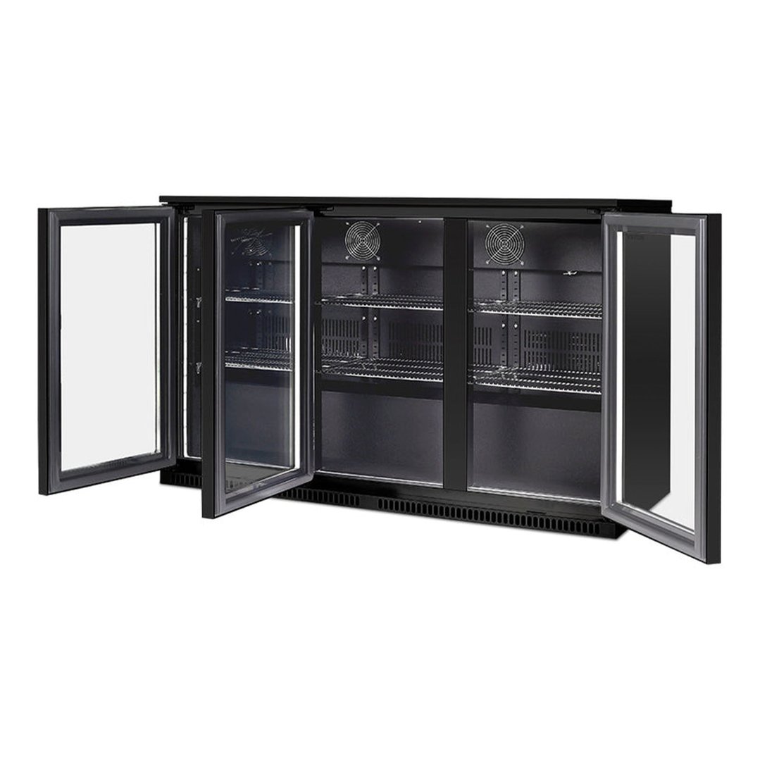 Husky 307L Alfresco Triple Door Chiller in Black ALFC3BK840ELB