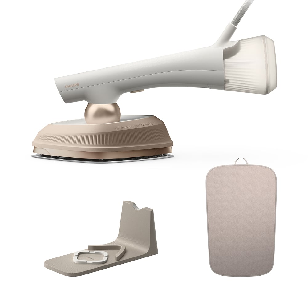 Philips OneTurn Hybrid Iron & Steamer Silk White GC213/10