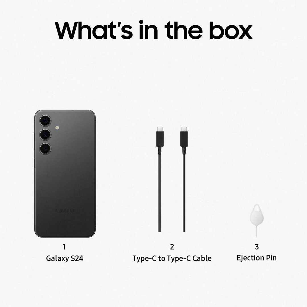Samsung Galaxy S24 512GB Onyx Black SM-S921BZKFATS - Bing Lee