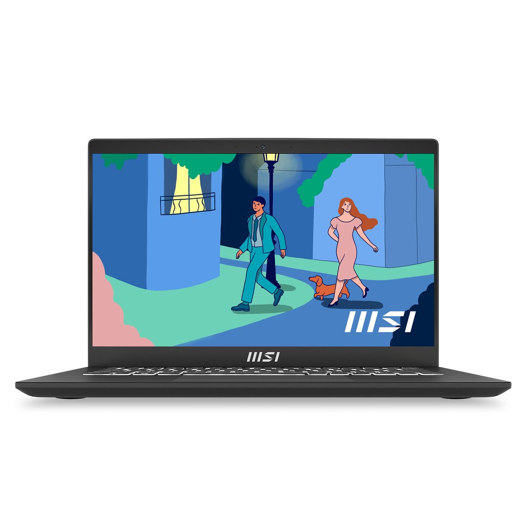 MSI Modern 14" i5-1235U 8GB/512GB SSD Classic Black Laptop C12MO-1445AU