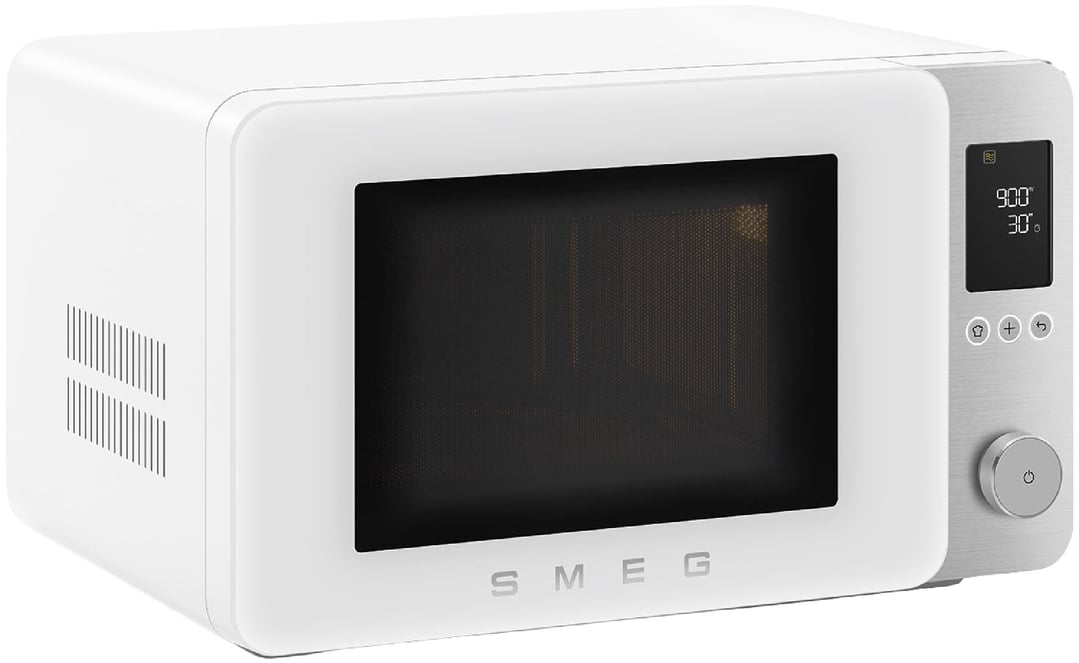 Smeg 27L Combi Microwave Oven - Matte White MOC02WHMAU