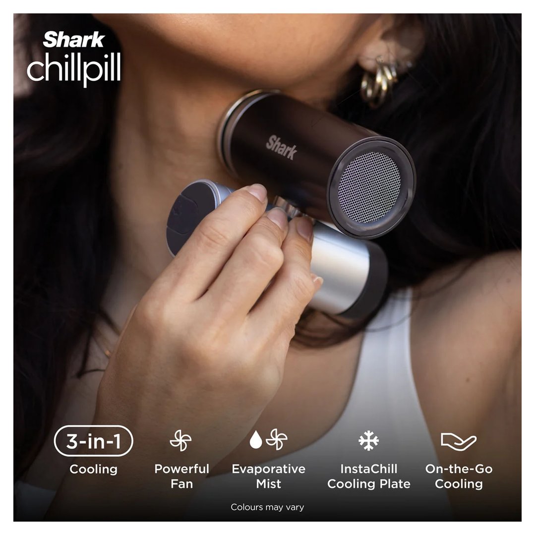 Shark Chill Pill 3-in-1 Personal Cooling System - Charcoal FA022