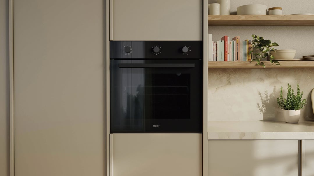 Haier 60cm 300 Series Built-in Oven, 7 Function HWO60S7MB5