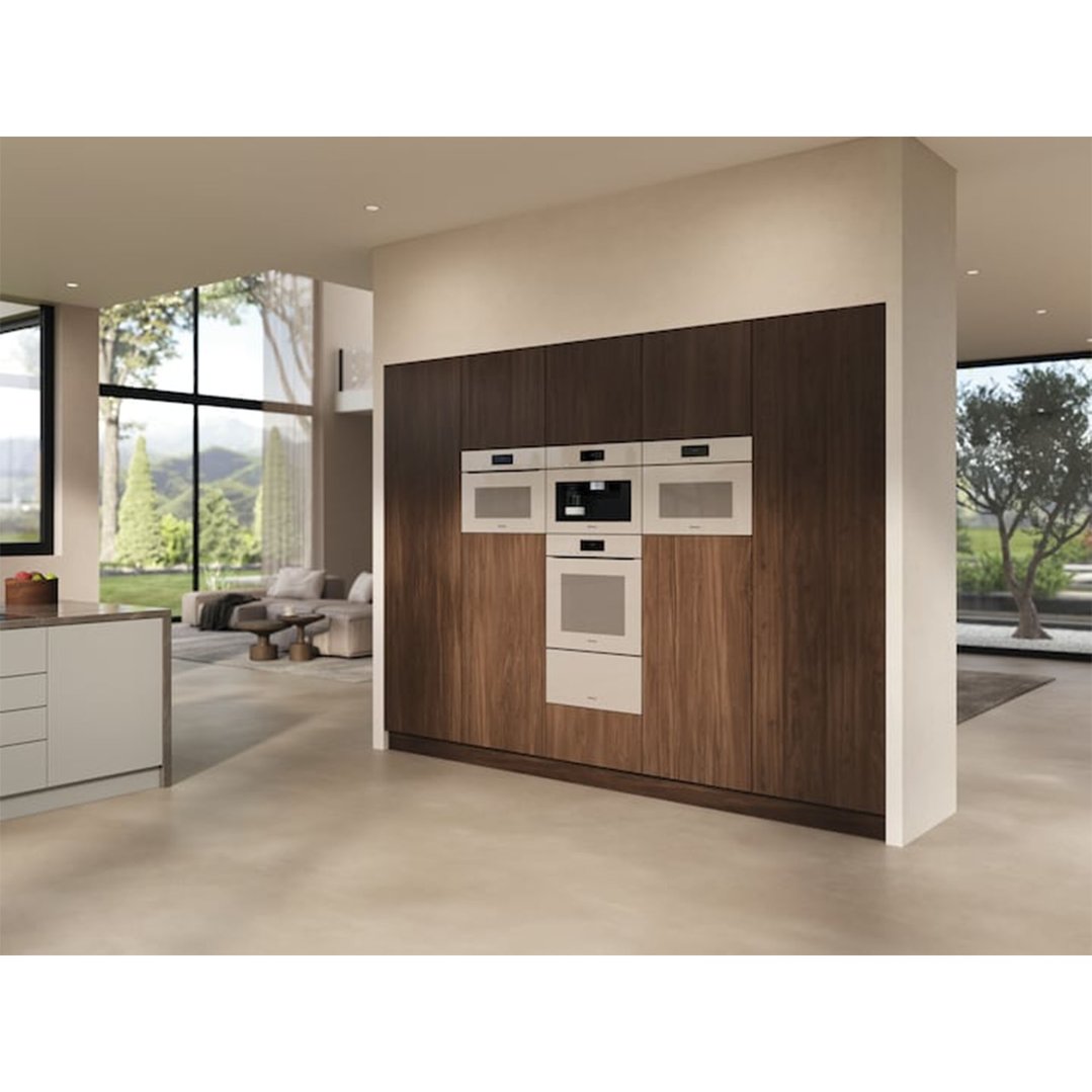 Miele 60cm Handleless Art Line Pyrolytic Oven with Moisture Plus, Pearl Beige H7860BPXPEBE