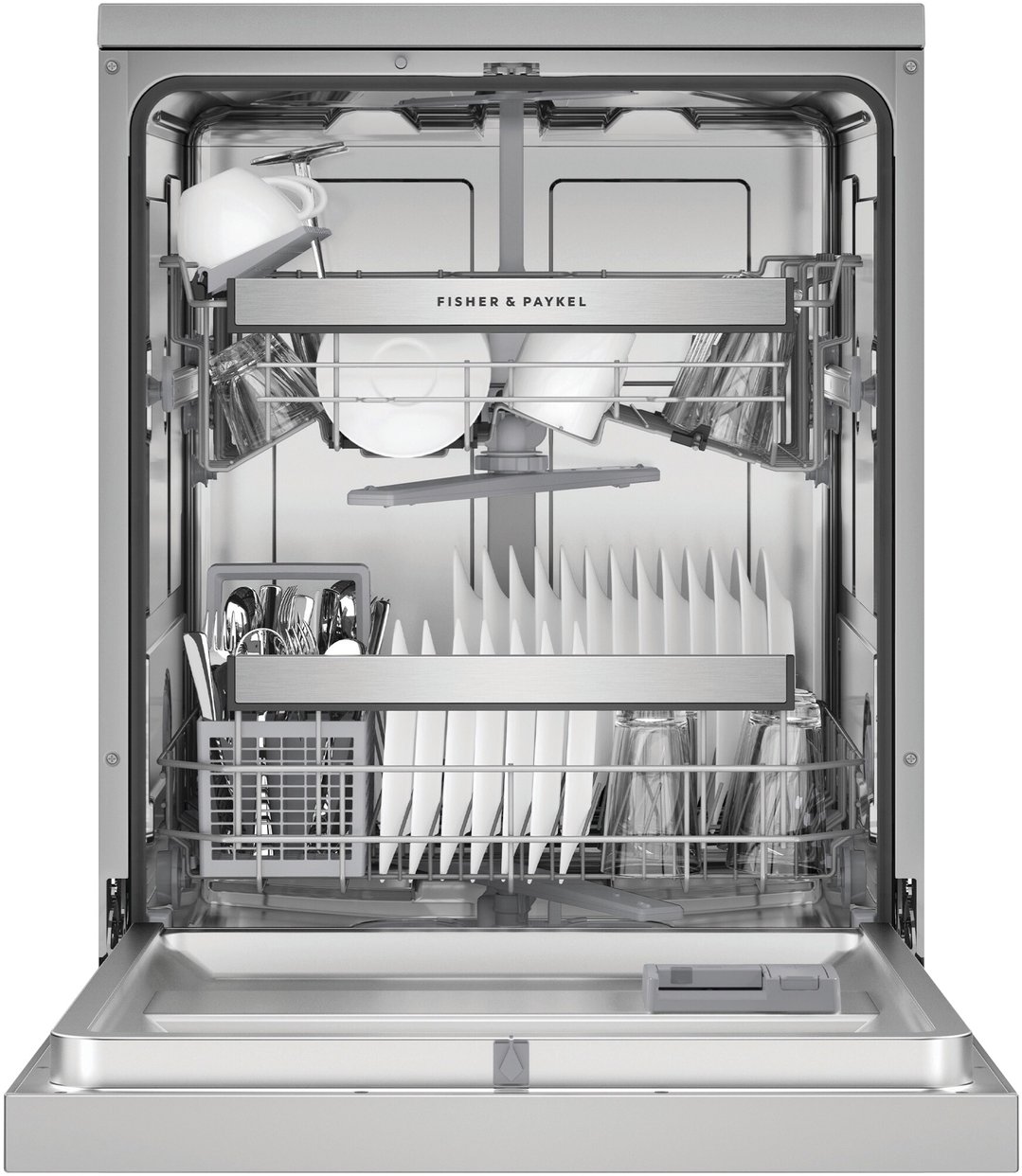 Fisher & Paykel Series 5 Freestanding Dishwasher, Sanitise DW60FC1X2
