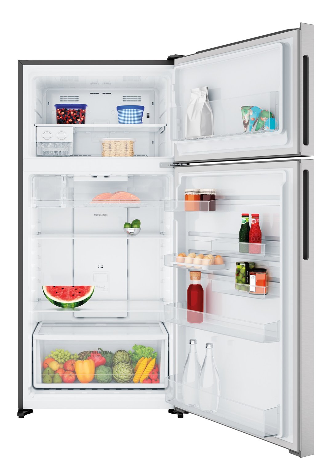 Westinghouse 503L Top Mount Fridge Right Hinged - Silver WTM5002SD-R
