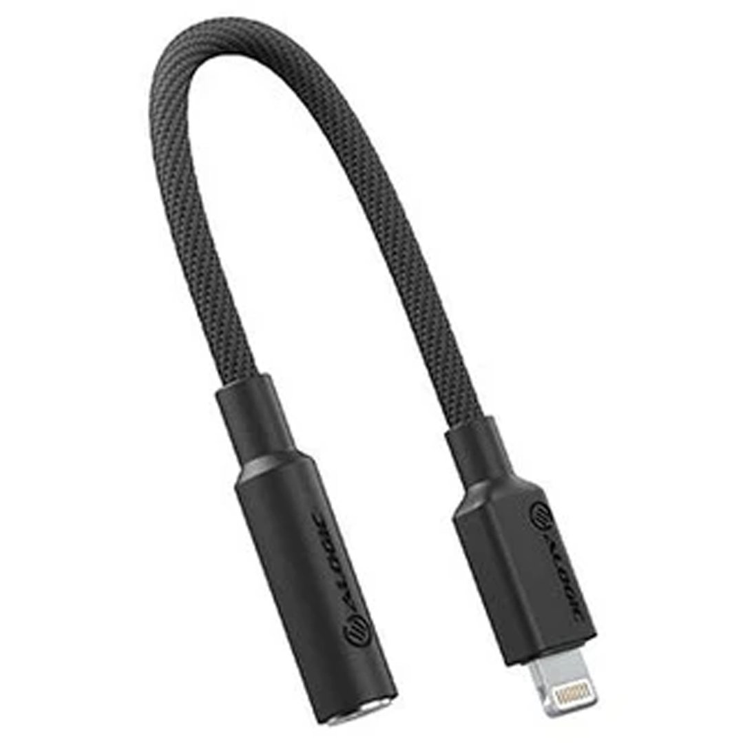 Alogic Elements PRO Lightning to 3.5 Audio Adapter Black ELP8P35A-BK