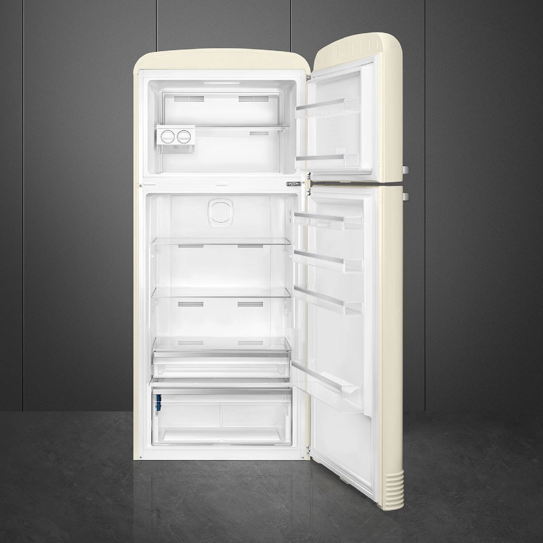 Smeg FAB 50 50’S Style Retro Refrigerator, Right Hand - Cream FAB50RCR5AU