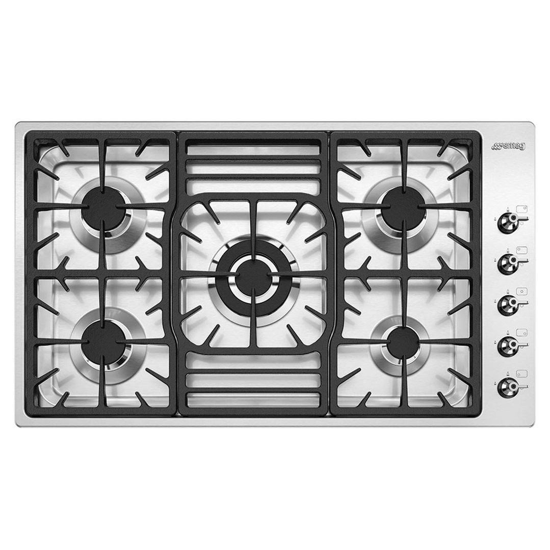 Smeg 90cm Gas Cooktop PGA95-4
