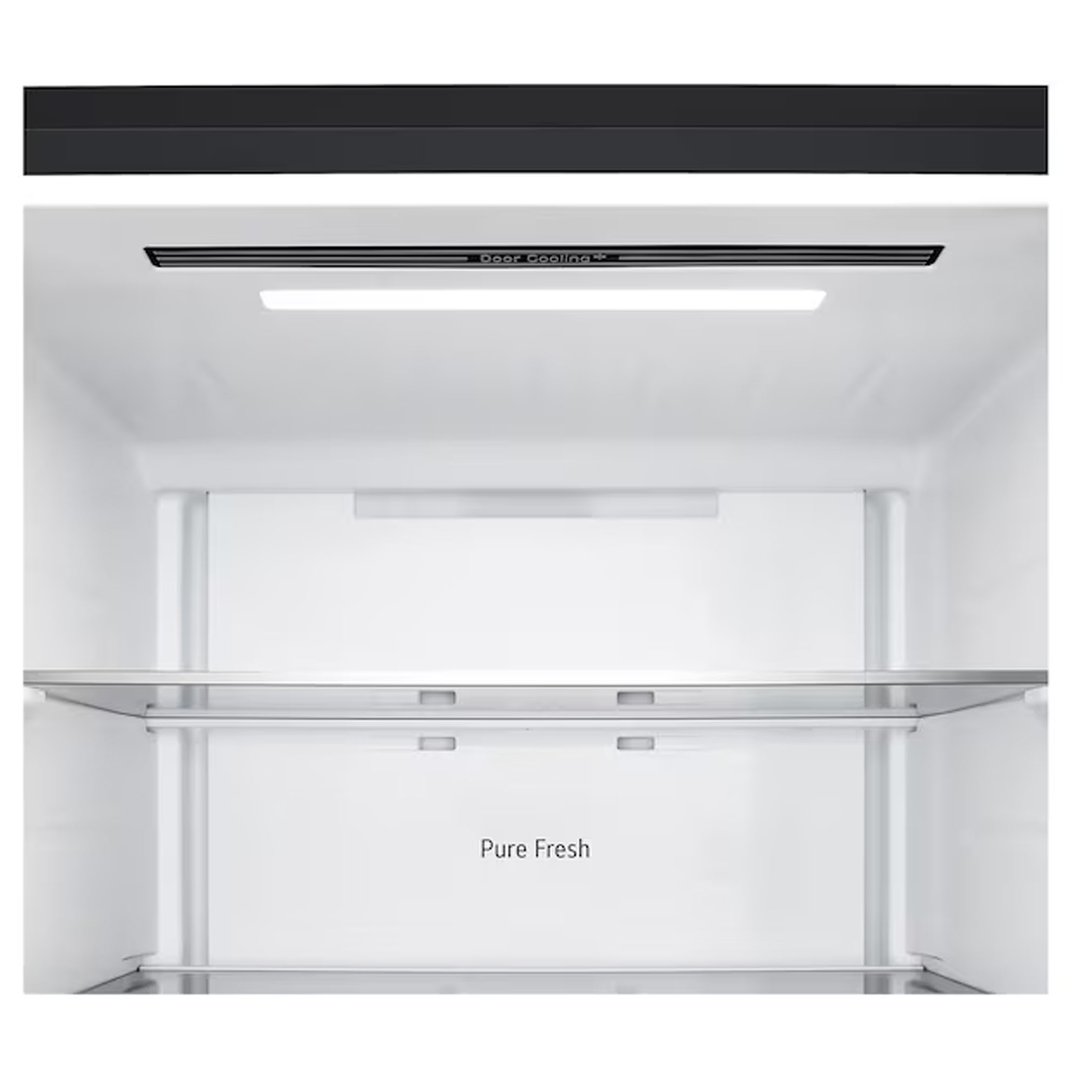 LG 436L Bottom Mount Fridge - Black GB-B400BS
