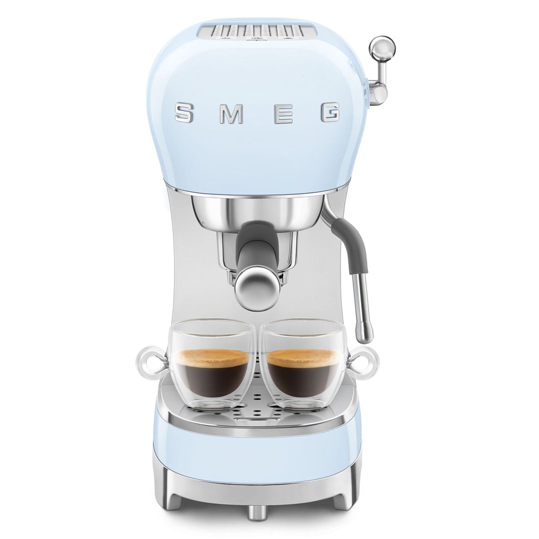 Smeg 50's Retro Style Espresso - Pastel Blue ECF02PBAU