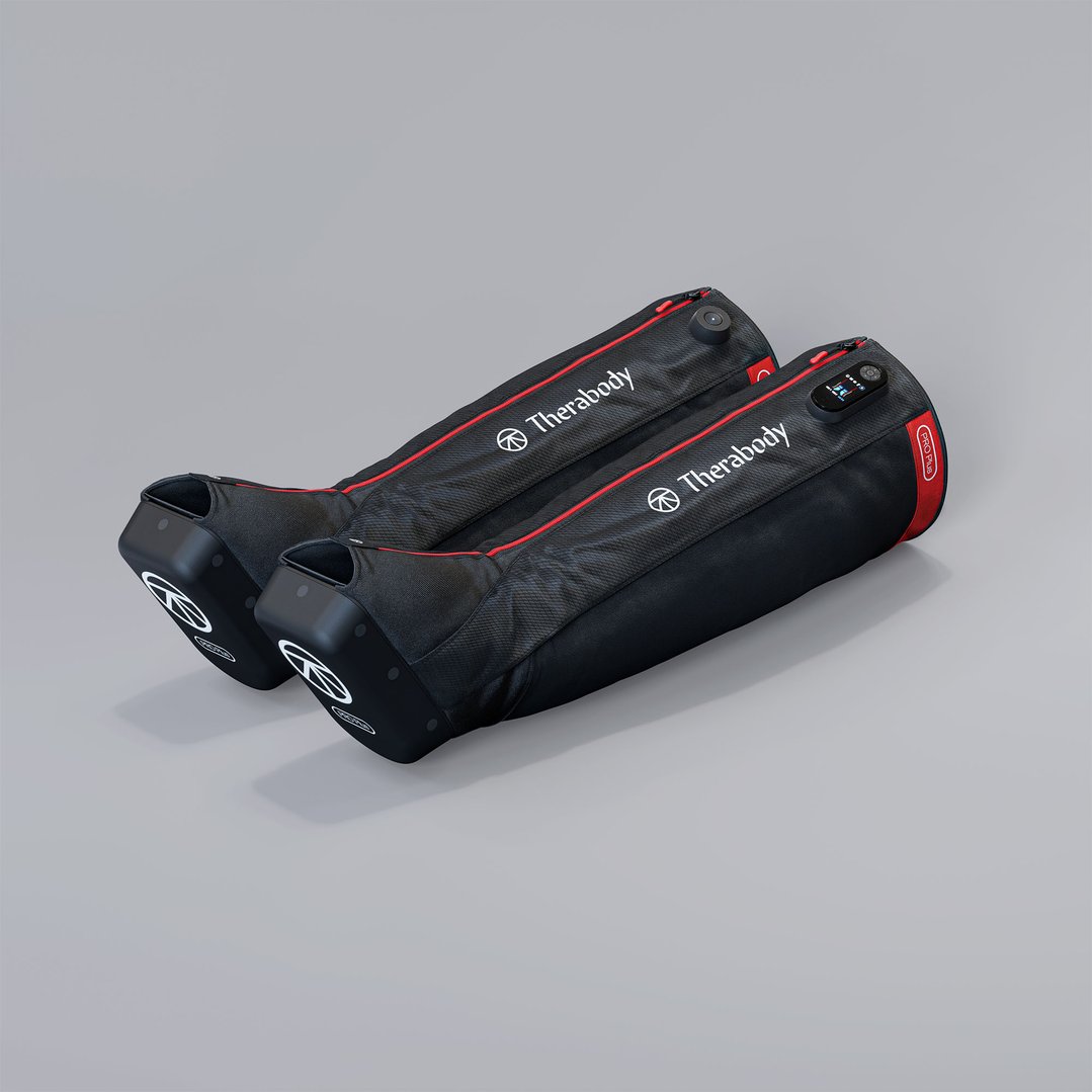 Therabody JetBoots PRO Plus - Wireless Compression Boots With Vibration & Infrared LED Light - Short JB0004130-6A1S