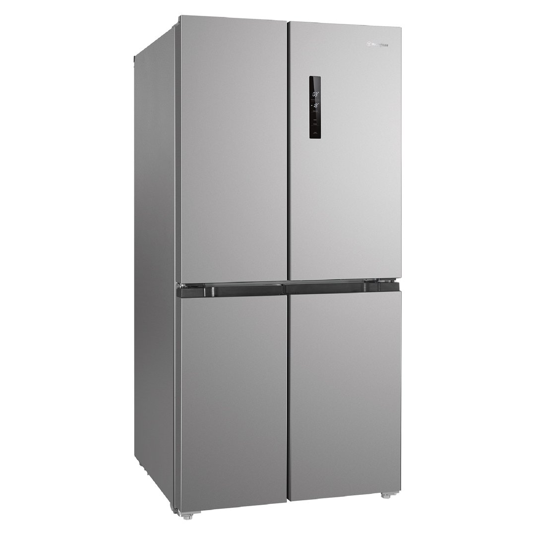 Westinghouse 496L Twist & Serve Icemaker French Door Fridge, Silver WQE4900AA