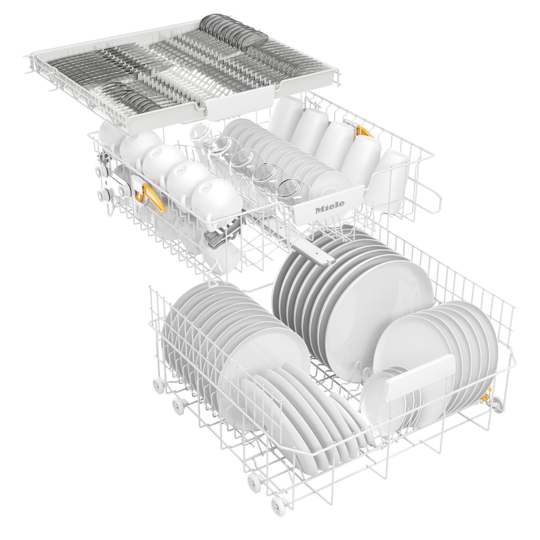 Miele 60cm Built-Under Dishwasher with QuickPowerWash CleanSteel G5000SCUCLST