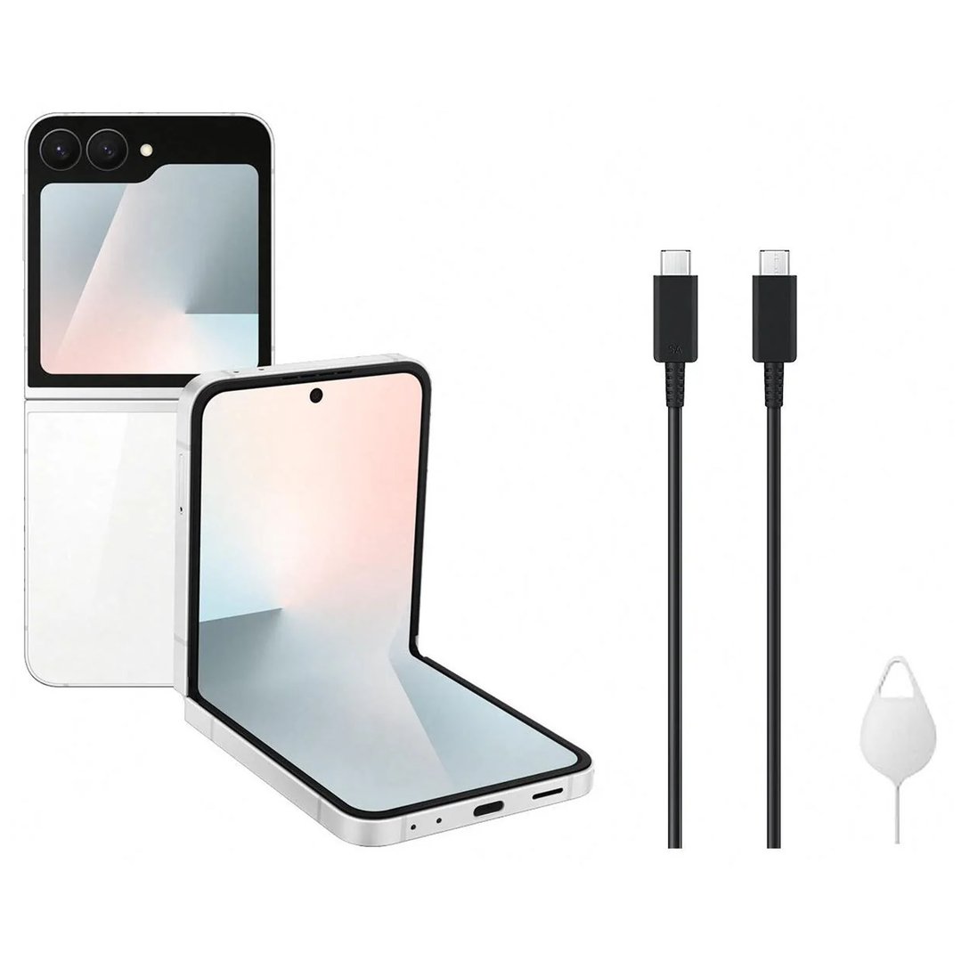 Samsung Galaxy Z Flip7 FE 128GB - White SM-F761BZWAATS