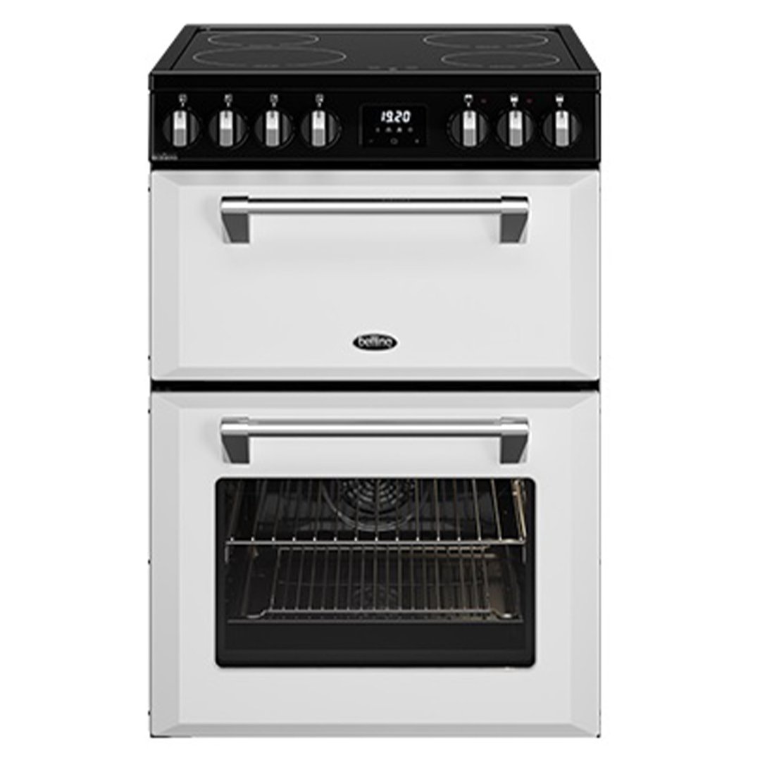 Belling Mini Richmond 60cm Induction Range Cooker White BMR60DOINDW 
