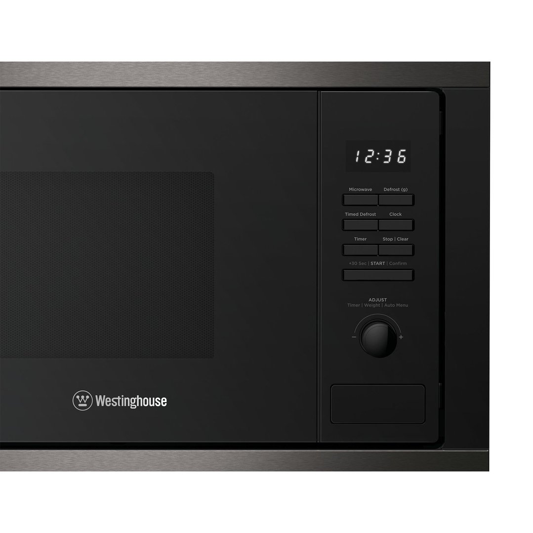 Westinghouse 25L Builtin Microwave, Dark Stainless Steel WMB2522DSC