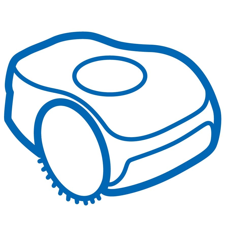 Robotic lawn mower icon