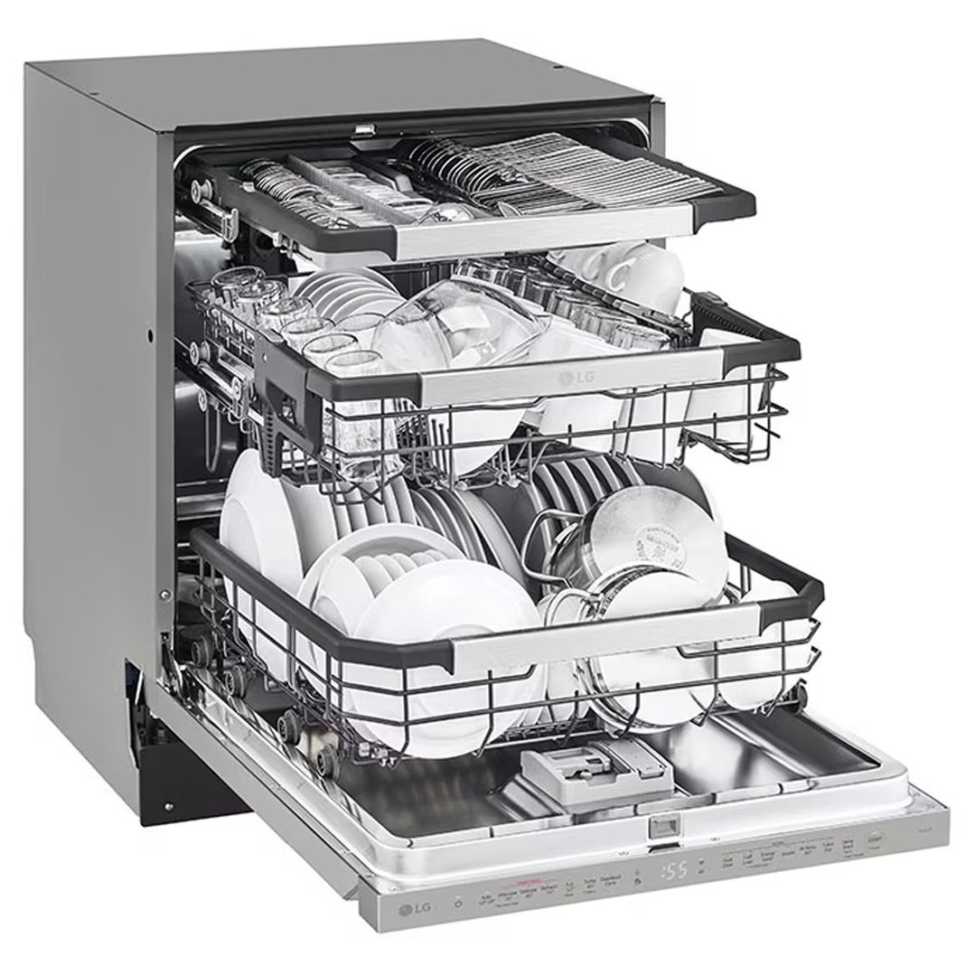 LG 15 Place QuadWash® Builtunder Dishwasher with Auto Open Dry in