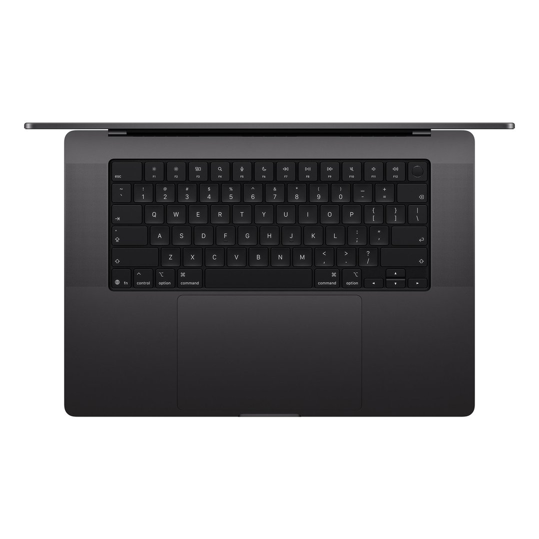 Apple 16" MacBook Pro M5 Pro chip with 18‑core CPU and 20‑core GPU, 48GB, 1TB SSD - Space Black MGEC4X/A
