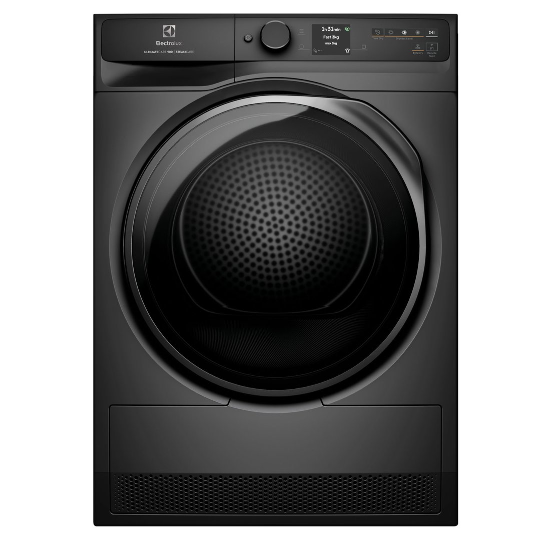 Electrolux 9kg UltimateCare 900 Dark Onyx Heat Pump Dryer EDH902R9SC