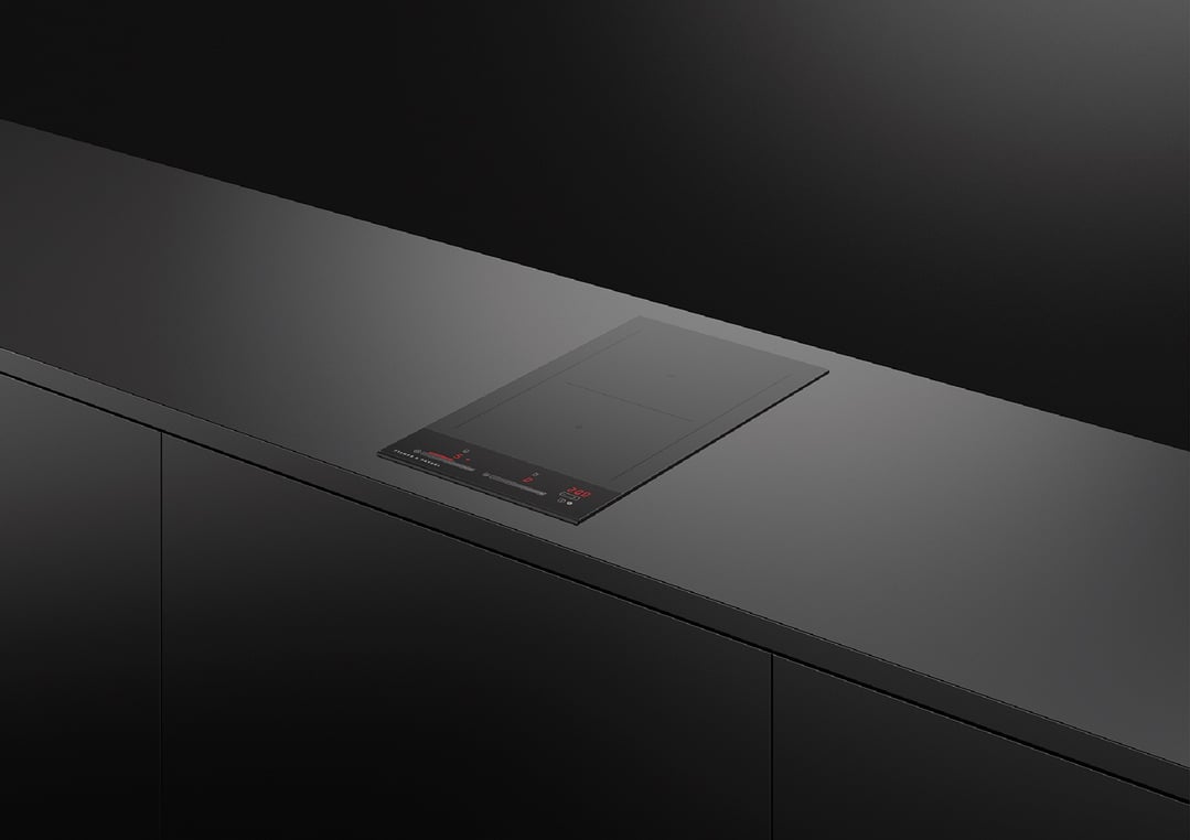 Fisher & Paykel Series 9 Induction Cooktop, 30cm, 2 Zones with SmartZone CI302DTB4