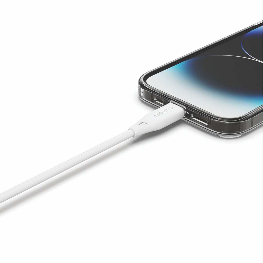 Cygnett Essentials Lightning To USB-C Cable 2m - White CY4698PCCCL