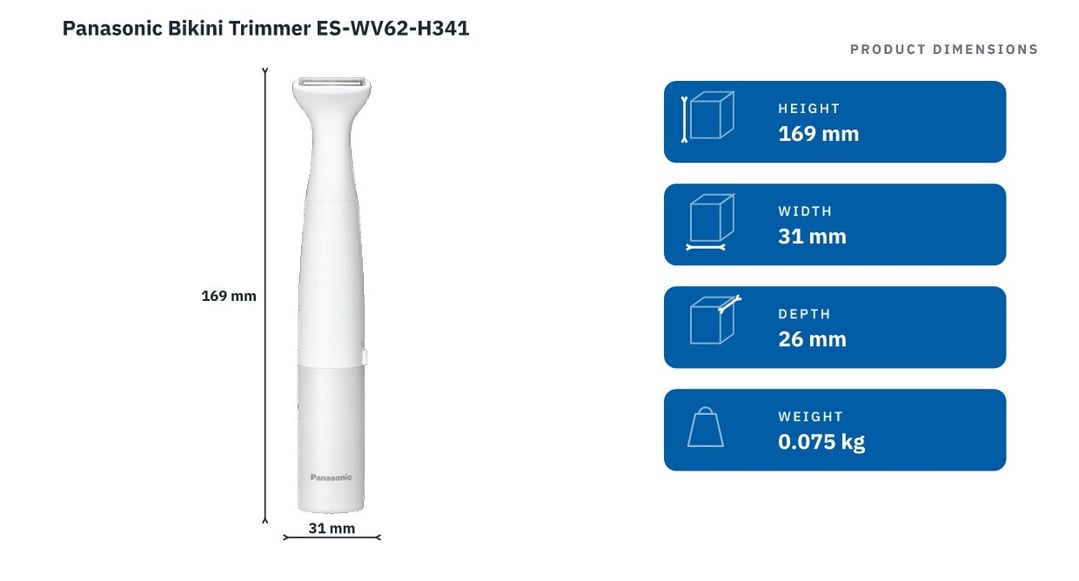 Panasonic Bikini Trimmer ES-WV62-H341