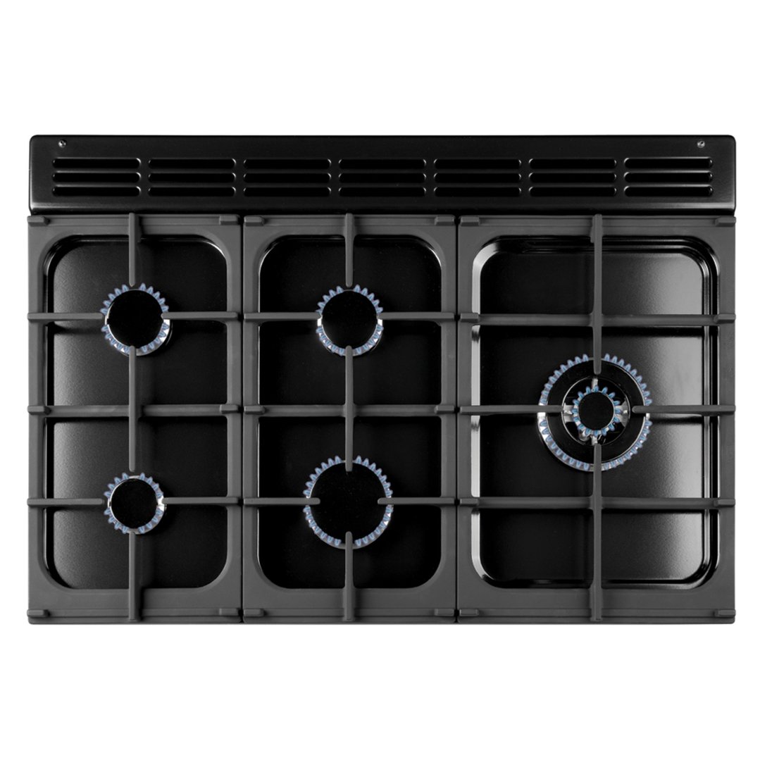 Falcon Kitchener 90cm Dual Fuel Upright CookerStainless Steel/Chrome KCH90DFFSS/CH