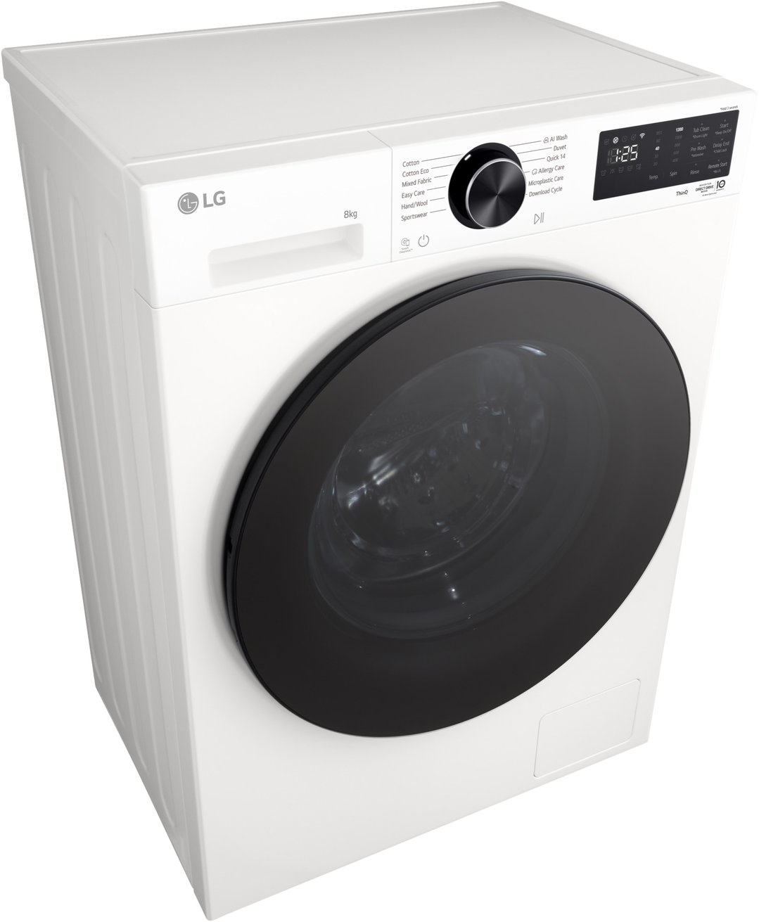 LG 8kg Series 3 Slim Front Load Washer White WX3-1208W