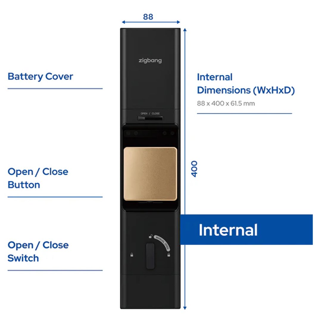 Zigbang SHP-R80 Smart Door Lock SHP-R80FCLP/ZE