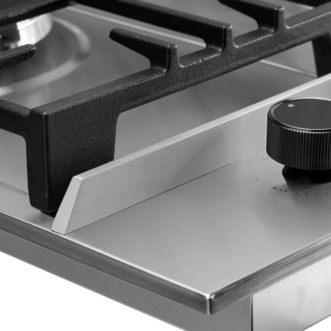 Omega 70cm Gas Cooktop - Stainless Steel. OCG705WX