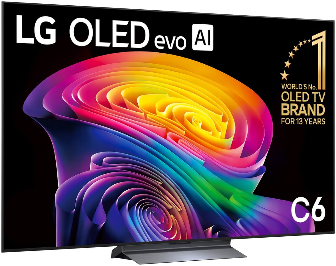 LG 65" OLEDC6 EVO AI 4K Smart TV 2026 OLED65C6PSA