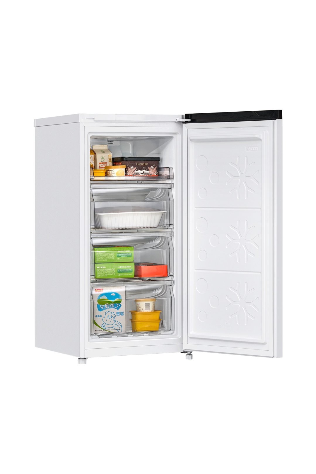 Chiq 93 Litres Hybrid Frost Free Upright Freezer CSH093NW