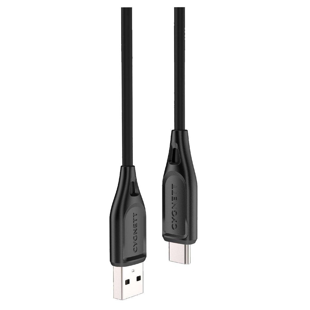 Cygnett Essentials USB-C To USB-A Cable 1m - Black. CY4687PCUSA