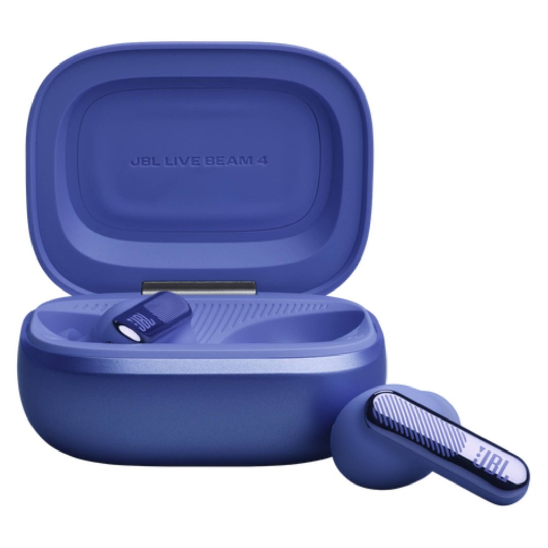 JBL Live Beam 4 True Wireless Noise Cancelling Earbuds - Blue JBLLIVEBEAM4BLU