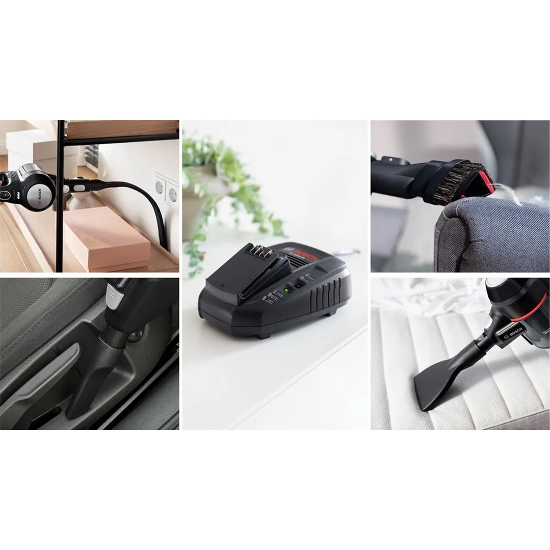 Bosch Rechargeable vacuum cleaner Unlimited 7 Black BCS712FCAU