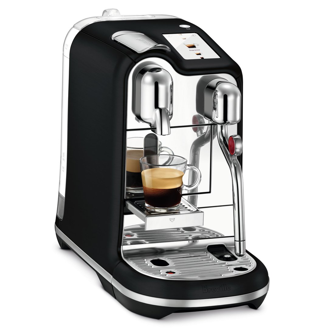 コーヒーメーカー・エスプレッソマシン Breville Creatista Plus Black Truffle Nespresso Breville Creatista Plus Espresso Machine in Black