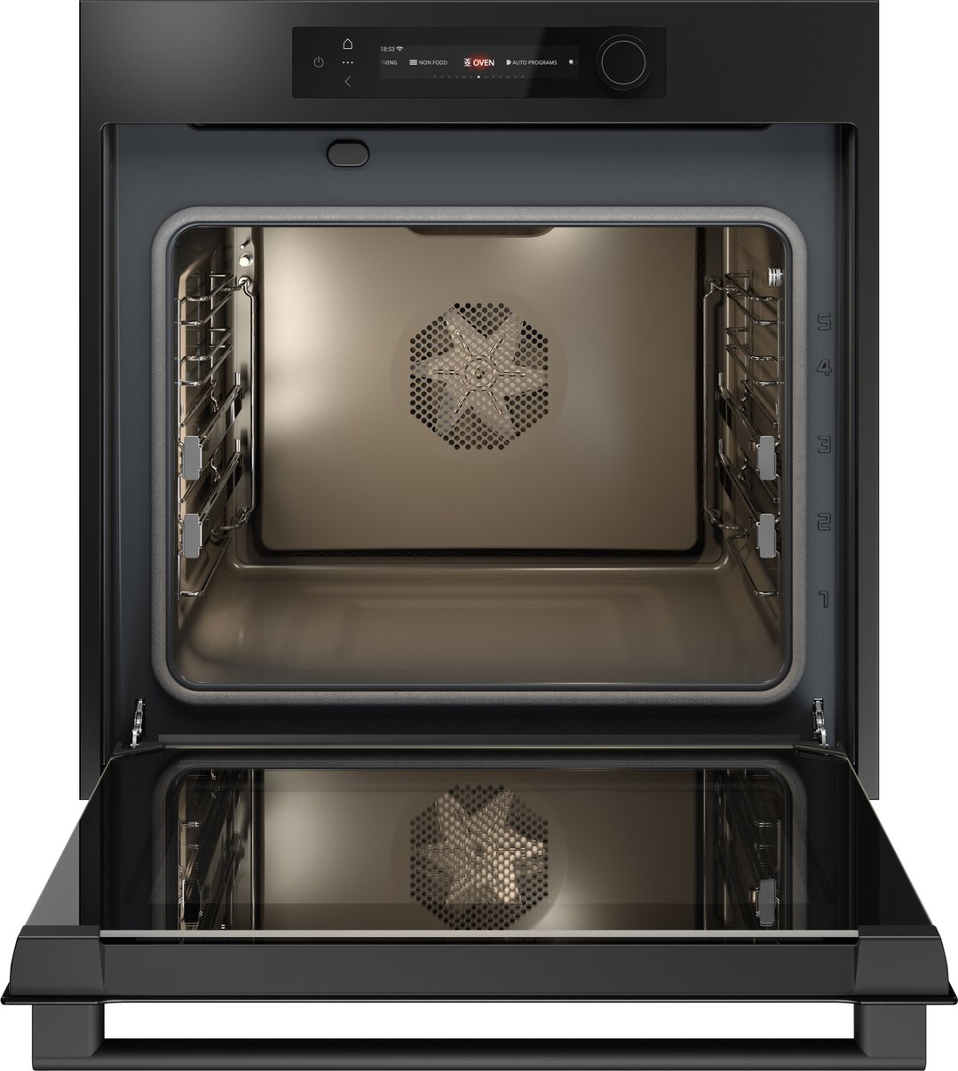 ASKO Craft Frame 60cm Pyrolytic Oven - Graphite Black OTP66GSH-AU