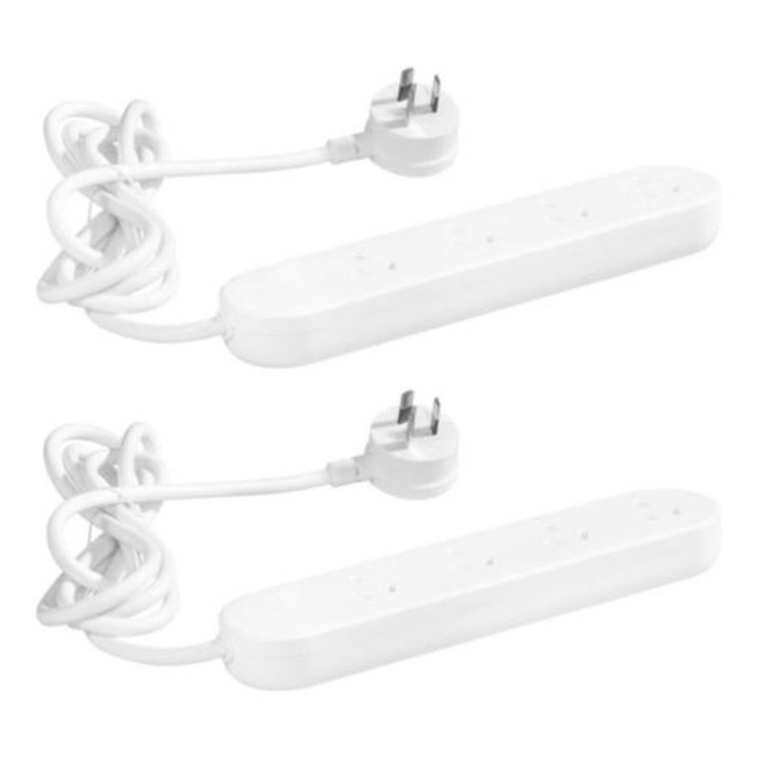 Hpm 4 Outlet Powerboard Twin Pack R105TWIN