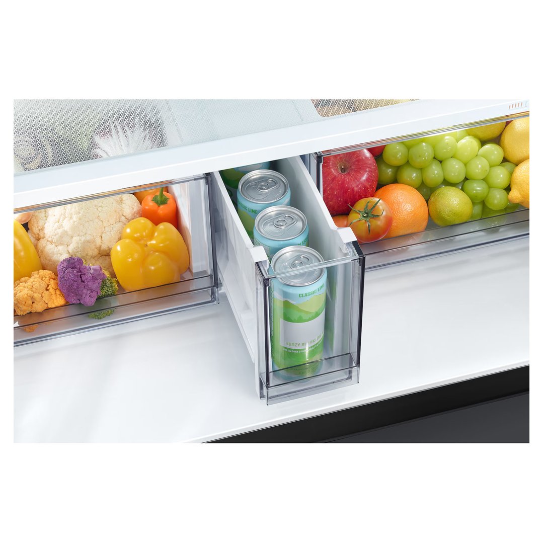 Samsung 649L 4-Door French Door Refrigerator - Black SRF7100B